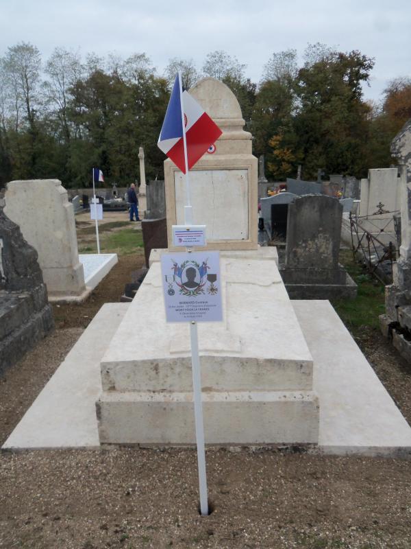 Tombe 1 après